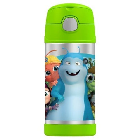 Beat Bugs 12-Ounce Funtainer Straw Bottle