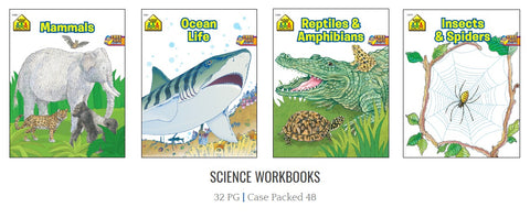 School Zone Science Workbooks