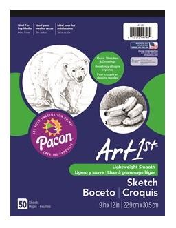 Sketch Pad 9x12 50 Sheets