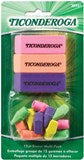 Ticonderoga Eraser Multi-Pack (15 Toppers, 3 Wedge)
