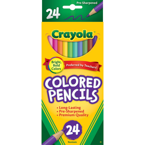 Crayola 24-Count Colored Pencils