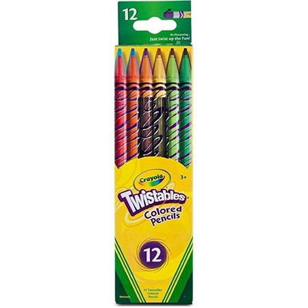 Crayola 12-Count Twistable Colored Pencils