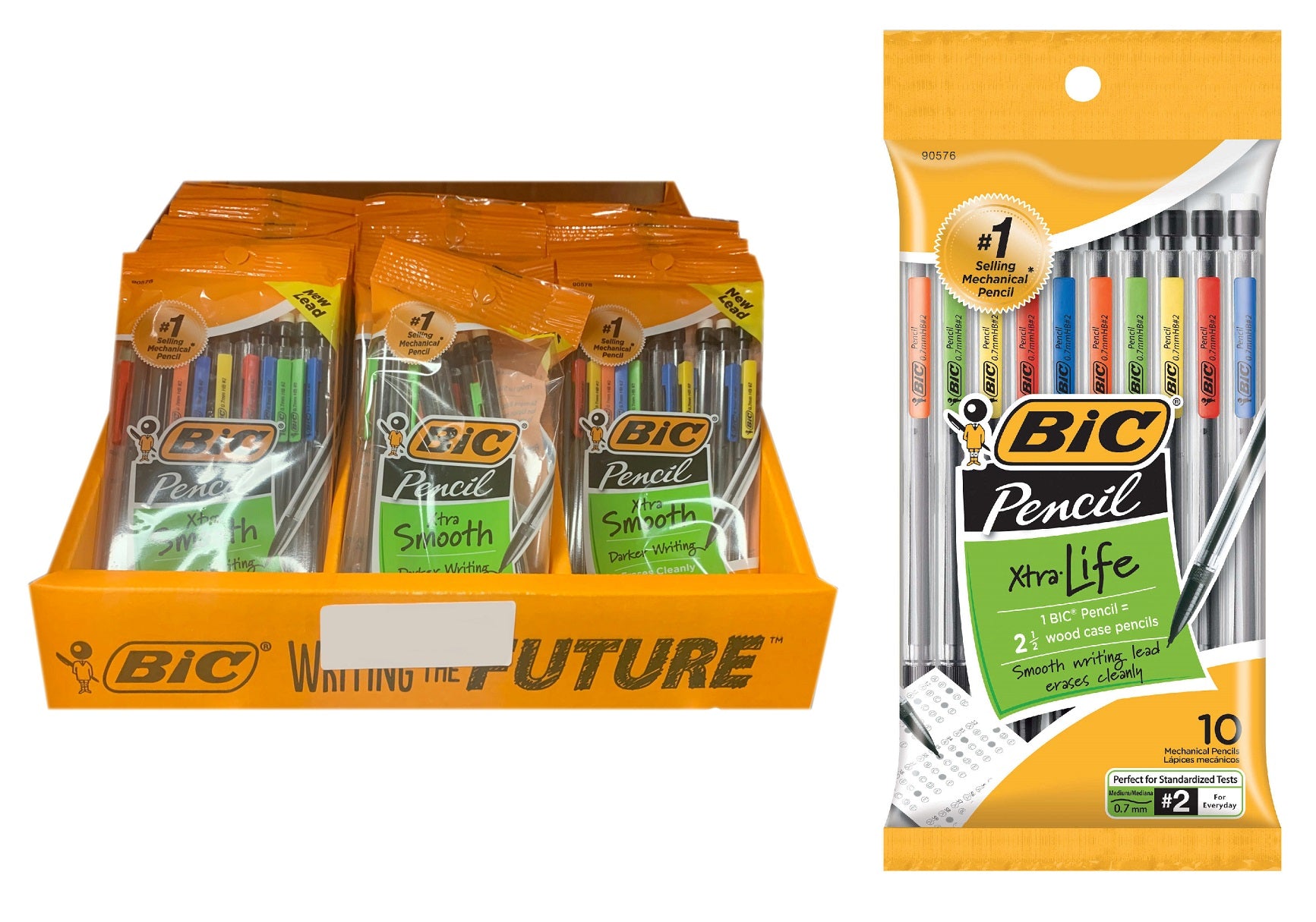 Bic 10-Count Bicmatic Xtra Strong #2 Mechanical Pencils