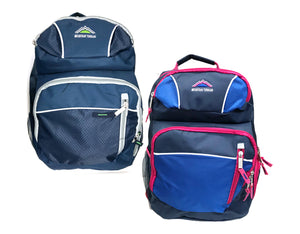 Mountain Terrain 17" 5-Compartment Backpacks in Assorted Colors